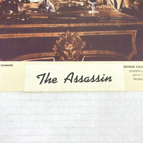 The Assassin Venetian Bird 1952 Lobby Card Movie Poster Richard Todd Eva Bartok - Picture 4 of 7